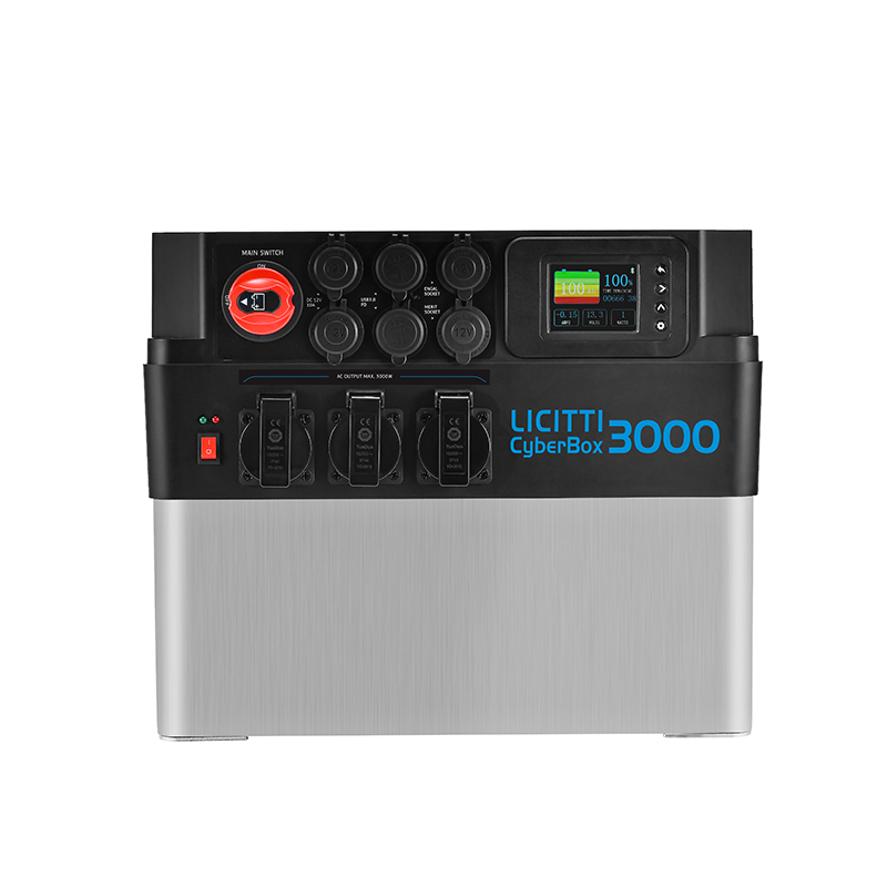 CyberBox 3000 Tragbares Kraftwerk - LICITTI