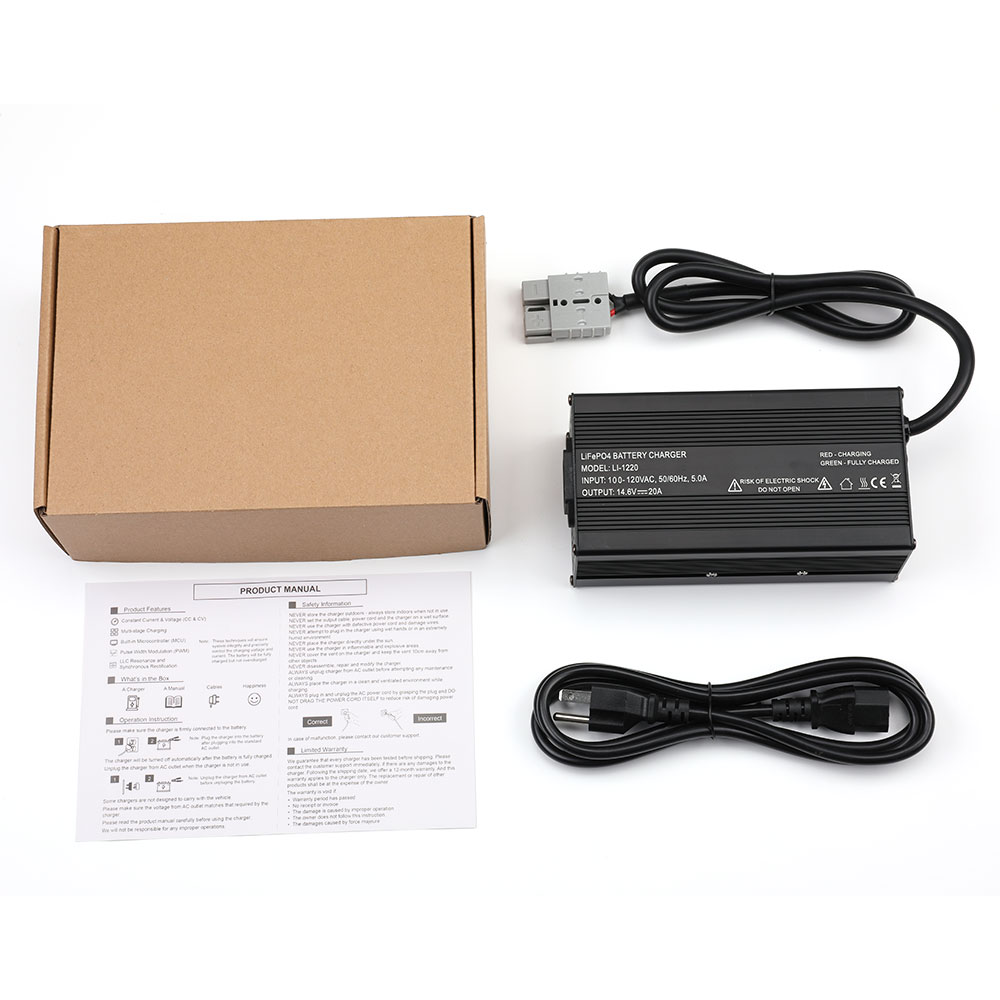 20A AC ANDERSON CHARGER FOR AC BATTERY BOX - LICITTI